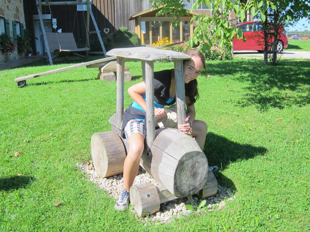 Baby- Und Kinderhof Aicherbauer Seeham Buitenkant foto